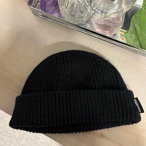 lululemon athletica Classic Black Ribbed Beanie